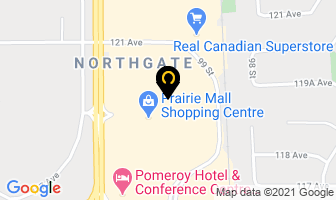 Manhandler Barber Shop in Grande Prairie map