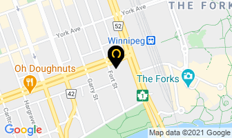 Manitoba Club in Winnipeg map