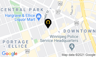 Manitoba Co-Op Council in Winnipeg map