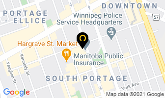 Manitoba Public Insurance in Winnipeg map