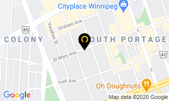 Manitoba Securities Commission in Winnipeg map