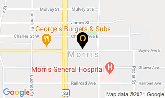 Manitoba Stampede And Exhibition in Morris map