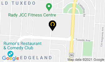 Manitoba Youth Centre in Winnipeg map