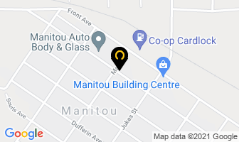 Manitou Auto Body & Glass in Manitou map