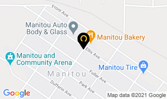 Manitou Bakery & Coffee Shop in Manitou map