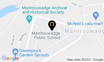 Manitouwadge Nursery School in Thunder Bay District map