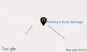 Manley's Auto Salvage in North River map
