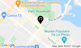 Manoir Drummond in Drummondville map