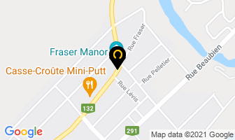 Manoir Fraser in Rivière-du-Loup map