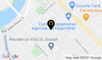 Manoir Gaulin in Saint-Hyacinthe map