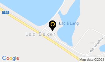 Manoirs Des Lacs in Lac-baker map