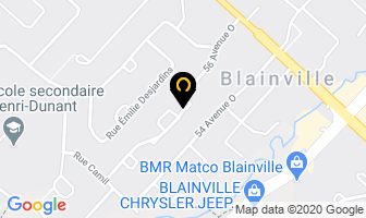 Manon Blanchette Enr in Blainville map