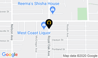 Manor Insurance Service Ltd in Burnaby map