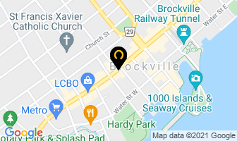 Manpower in Brockville map
