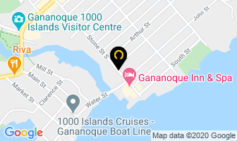 Manse Lane Bed & Breakfast in Gananoque map