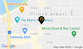 Manulife Securities Inc in Prince Albert map