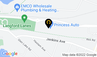 Maple Closets Ltd. in Victoria map