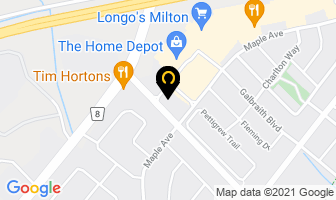 Maple Dental Care in Dunnville map