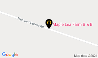 Maple Lea Farm B & B in Vankleek Hill map