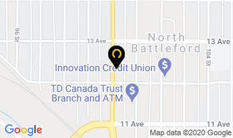 Maple Leaf Consumer Foods in North Battleford map