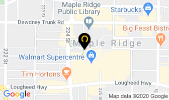 Maple Ridge Arts Centre & Theatre / The Act in Maple Ridge map