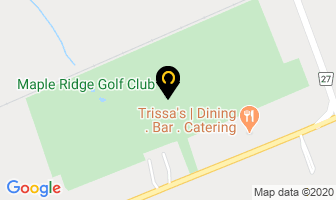 Maple Ridge Golf Club in London map