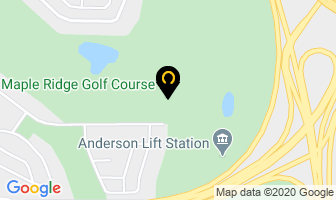 Maple Ridge Golf Course in Calgary map