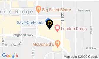 Maple Ridge Vitamin Centre in Stratford map