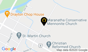 Maranatha Conservative Mennonite Church in Drayton map