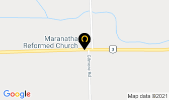 Maranatha Reformed Church in Wainfleet map