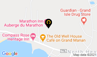 Marathon Inn in Grand Manan map