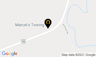 Marcel's Towing in Pembroke map