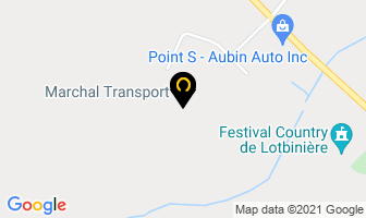Marchal Transport Inc in Saint-Agapit map