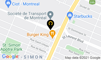 Marche Istanbul in Montreal map