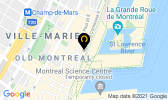 March&eacute; Bonsecours in Montreal map