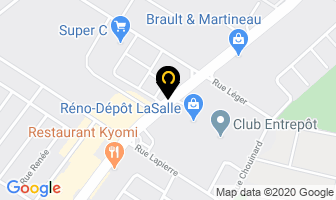March&eacute; Du Dollard in Lasalle map