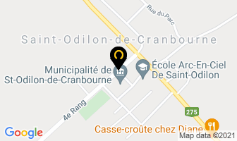 March&eacute; G&eacute;n&eacute;ral in Saint-odilon map