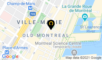March&eacute; Place Jacques-Cartier in Montreal map