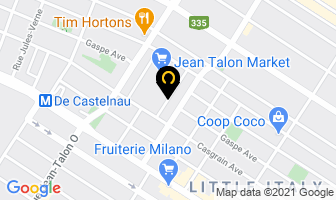 March&eacute; Tania in Montreal map