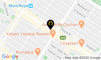 March&eacute; Tau in Montreal map