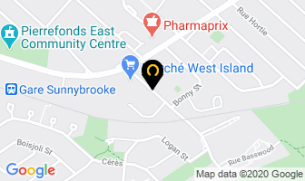 March&eacute; West Island in Pierrefonds map