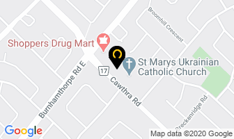 Marconi Pizza in Mississauga map