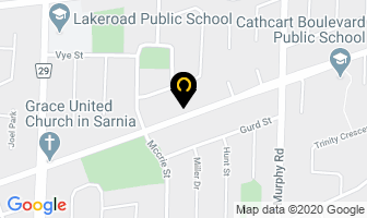 Margaret Billings Speech Language Pathologist in Sarnia map