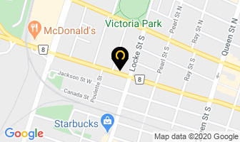 Maria Murchie Registered Massage Therapist in Hamilton map