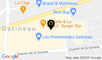 Marie Claire in Gatineau map