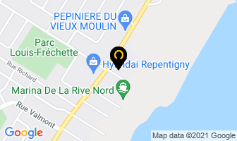 Marie-Pascale Tremblay N D in Repentigny map
