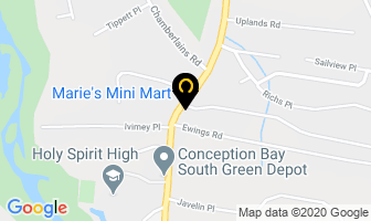 Marie's Mini Mart in Conception Bay South map
