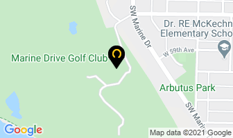 Marine Drive Golf Club in Toronto map