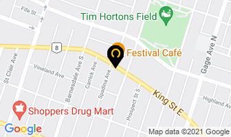 Mario's 2 For 1 Pizza in Hamilton map