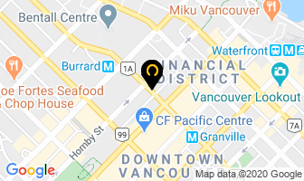 Maritime Life Assurance Co in Vancouver map